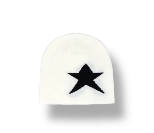 Y2K Style Beanie Weiß