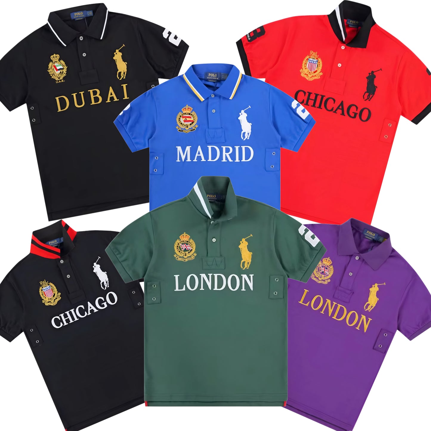 Mistery 6 Piece Bundle Polos
