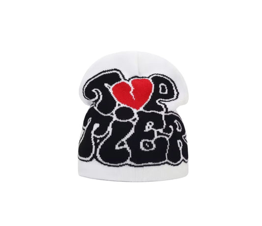 Y2K Style Beanie Weiß