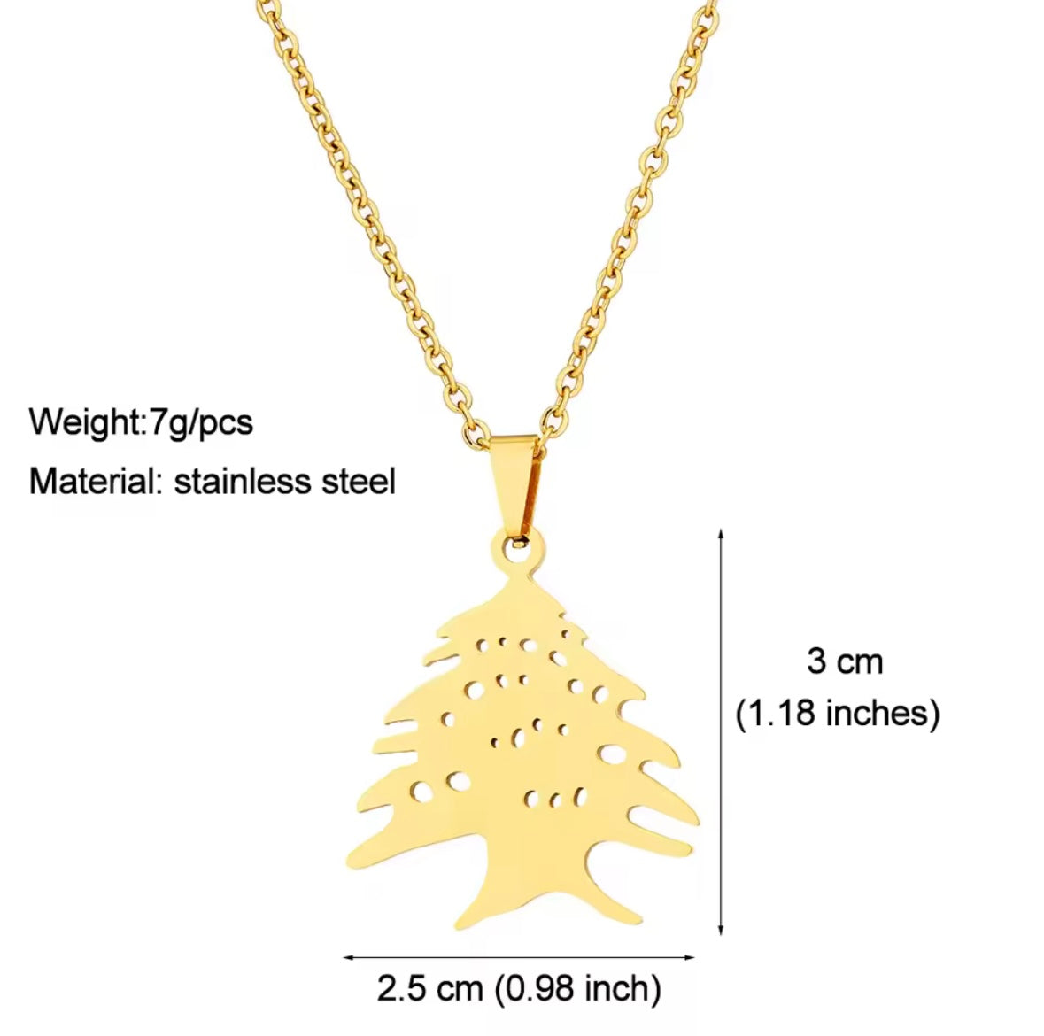 Libanon Wappen Kette ￼