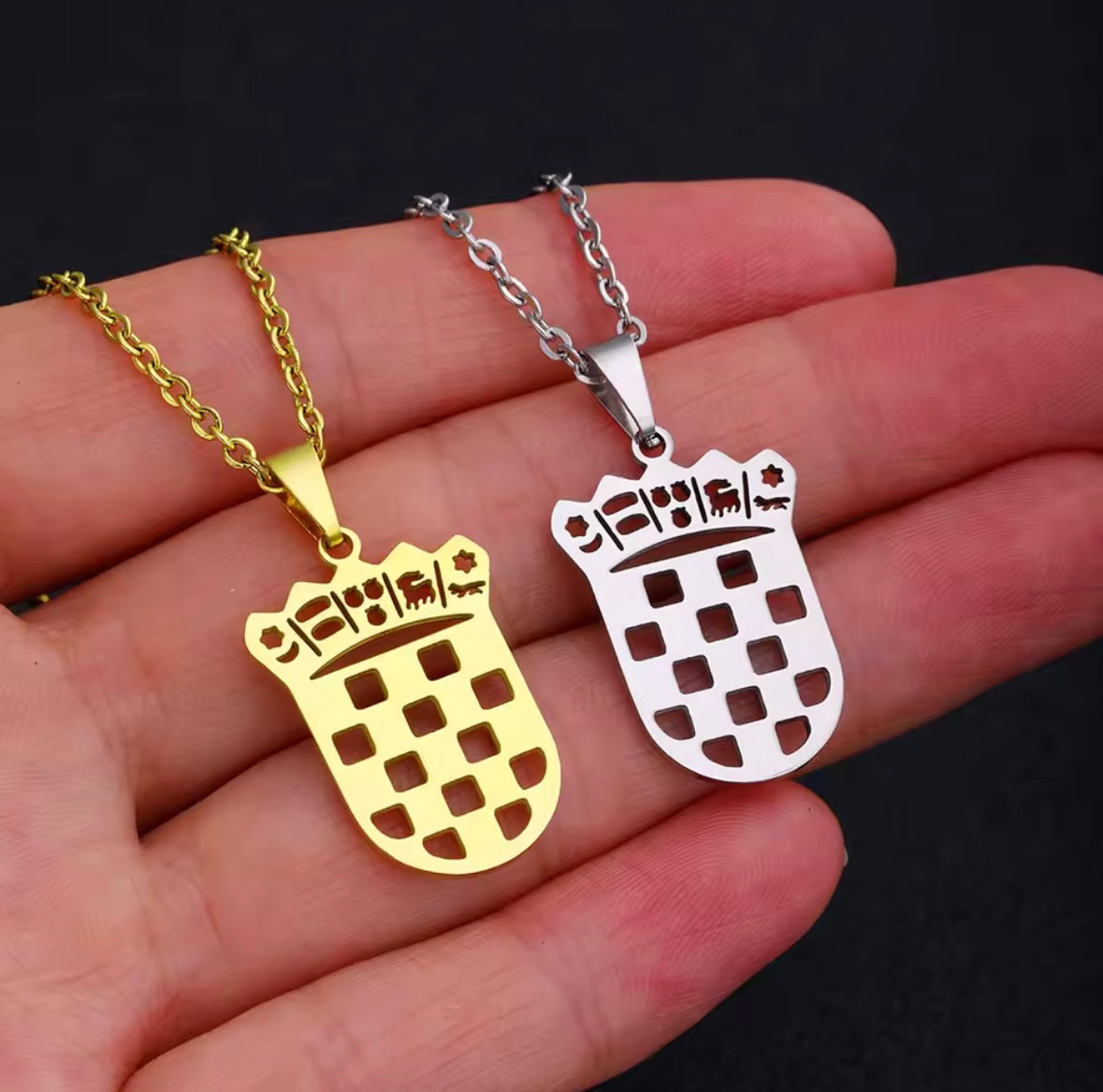 Kroatien Wappen Kette