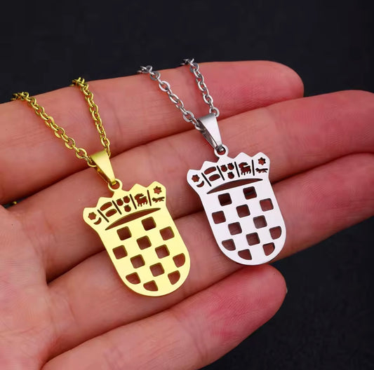 Kroatien Wappen Kette