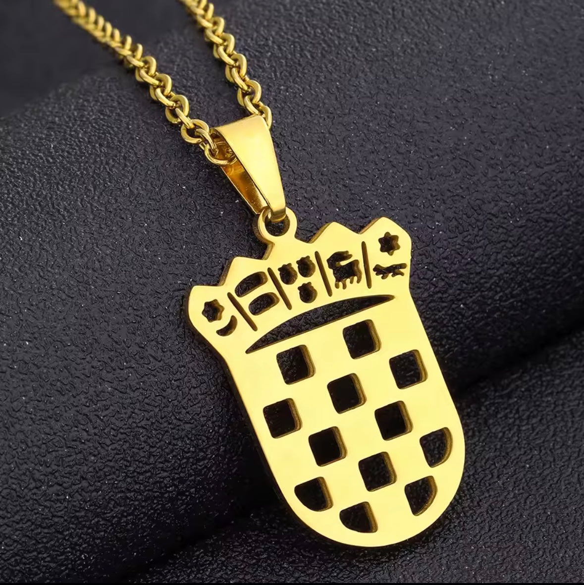 Kroatien Wappen Kette