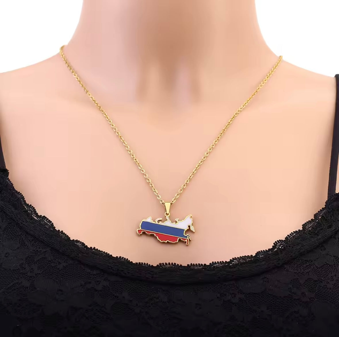 Russland Wappen Kette