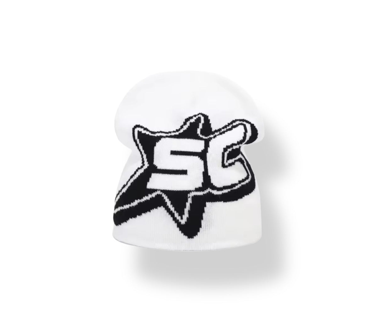 Y2K Style Beanie Weiß