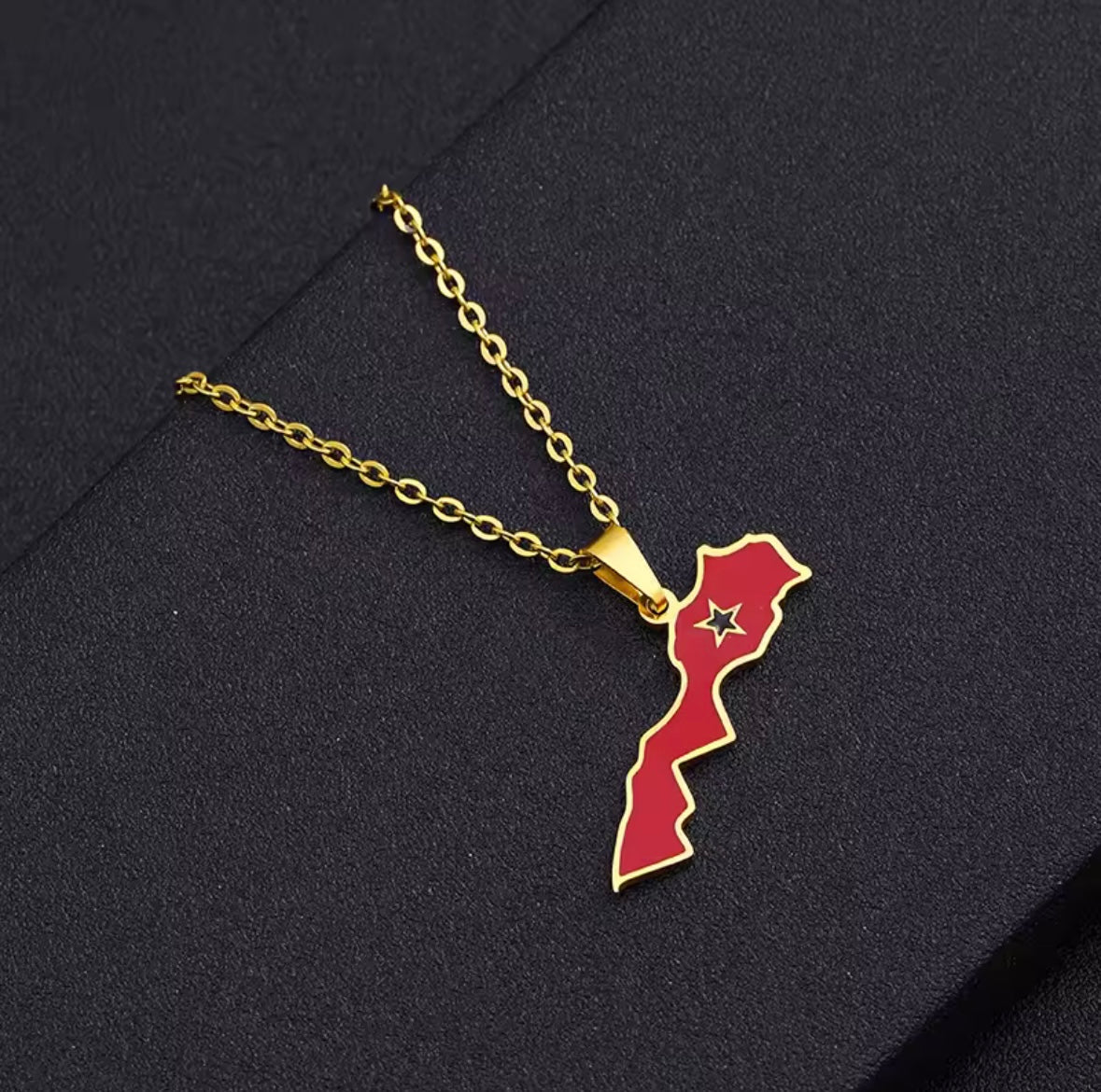 Marokko Wappen Kette