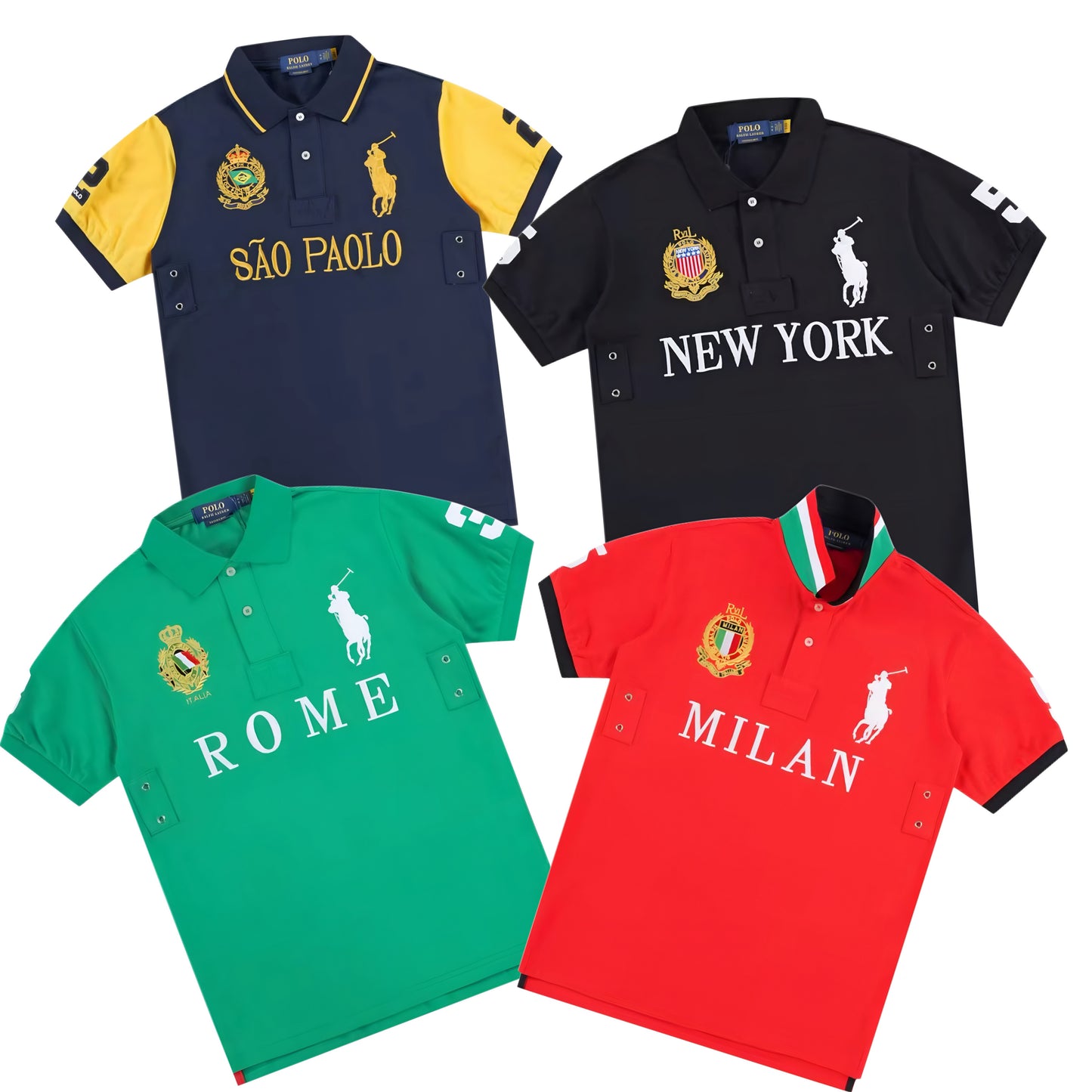 Mistery 4 Piece Bundle Polos