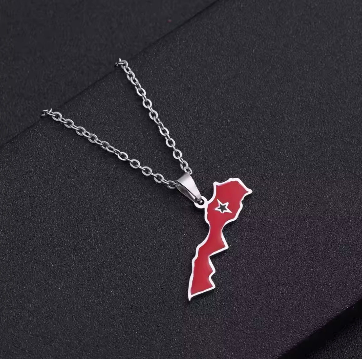 Marokko Wappen Kette