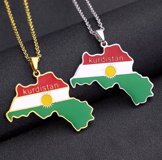 Kurdistan Wappen Kette