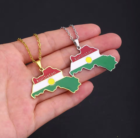 Kurdistan Wappen Kette